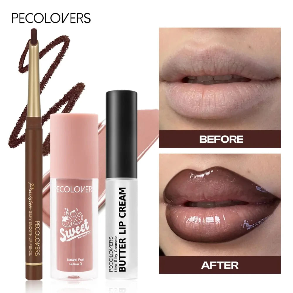 Pigmented Lip Pencil and Gloss Set