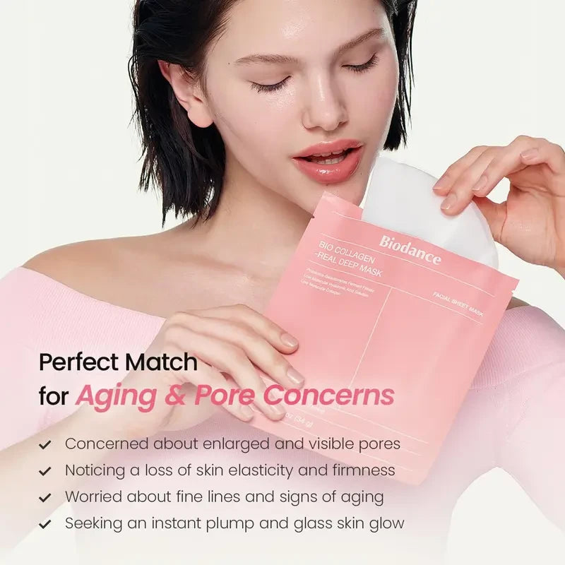 Collagen Peptide Jelly Serum Mist and Hydrogel Face Mask