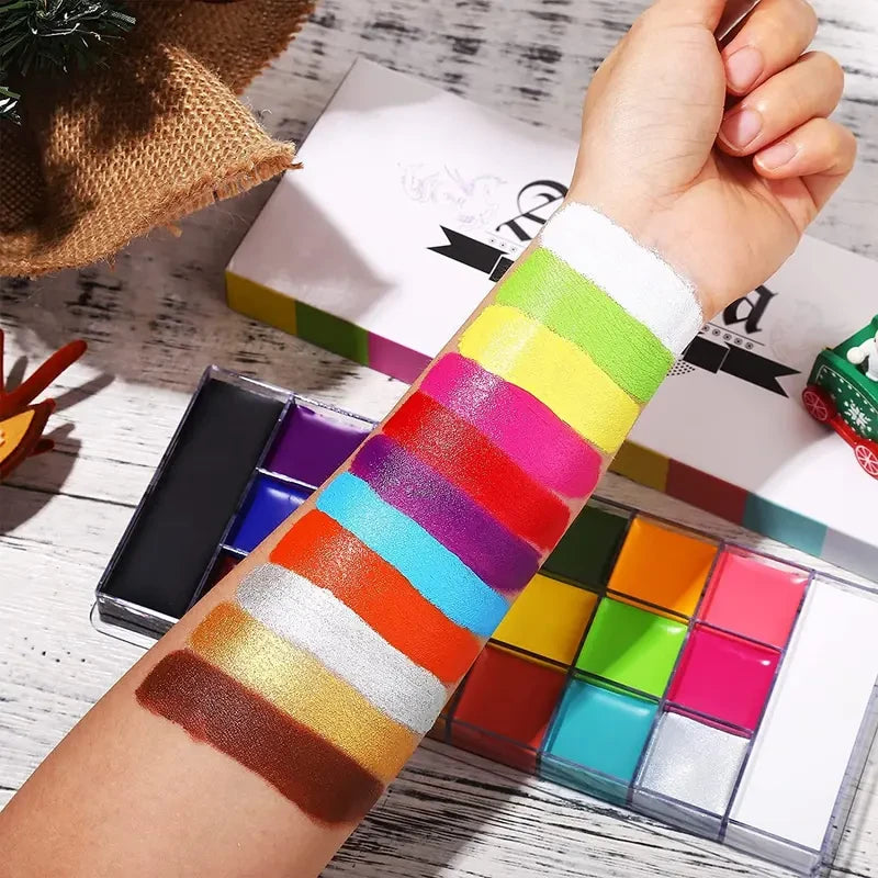 Creamy Face Body Paint Palette