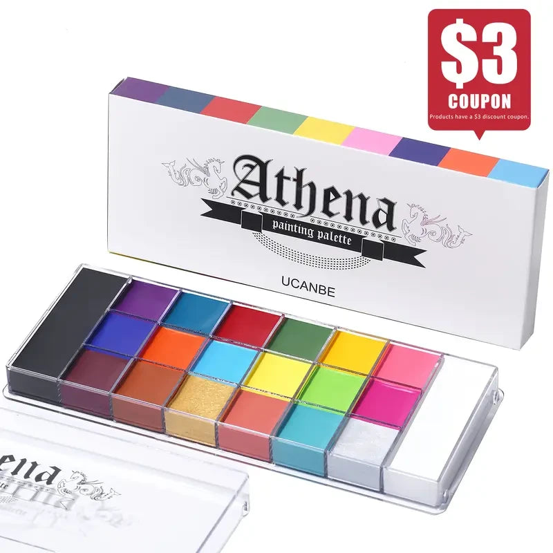 Creamy Face Body Paint Palette