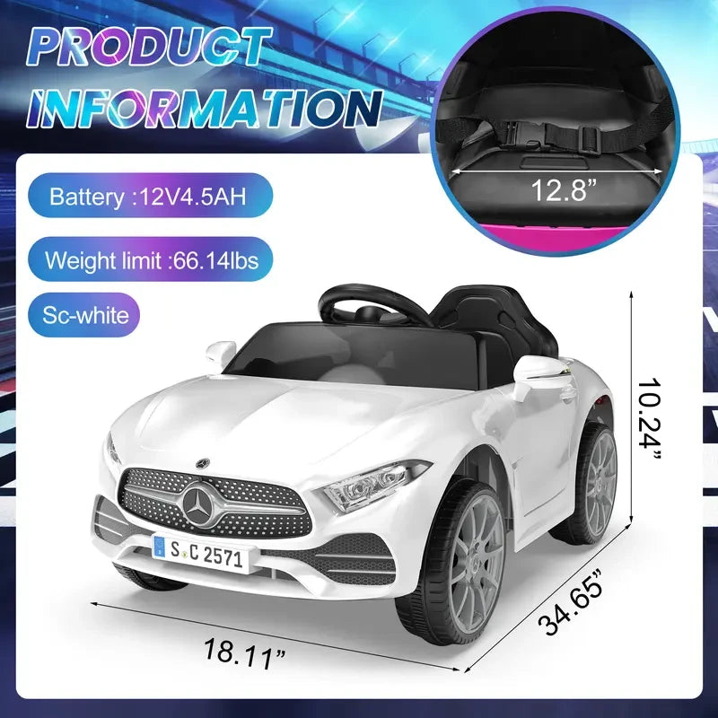 Mercedes-Benz CLS 350 Kids Ride-On Car