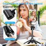 USfoture 5-in-1 Compact Telescoping Mini Selfie Stick