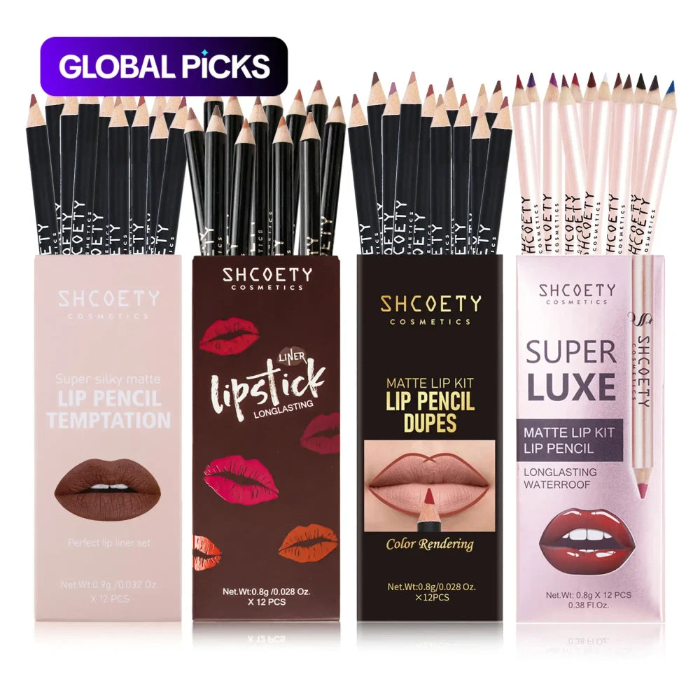 Matte Lip Liner Set