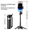 USfoture 5-in-1 Compact Telescoping Mini Selfie Stick